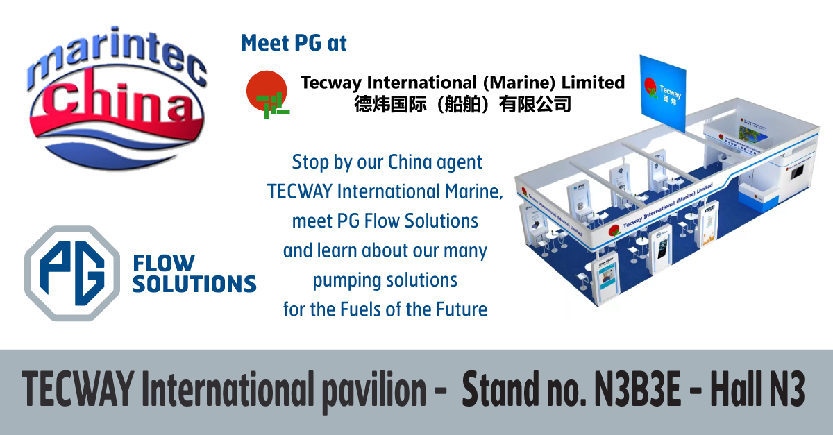 Visit PG Flow Solutions At MARINTEC CHINA 2023 - 5 - 8 December